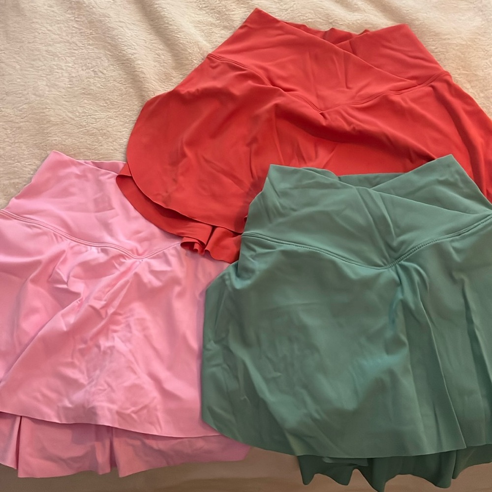 Three halara skirts